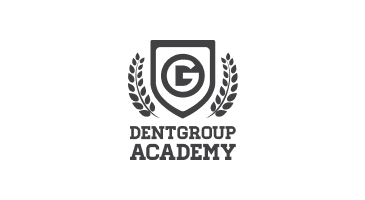 Dentgroup Academy brand is the official logo